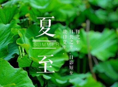 夏至节气有什么活动,夏至节气吃什么？(图1)